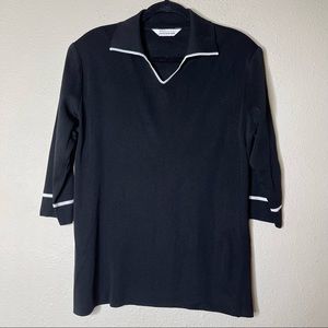 Misook Black Top size XL